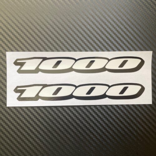 Suzuki GSXR 1000 Stickers Vinyl Decals White