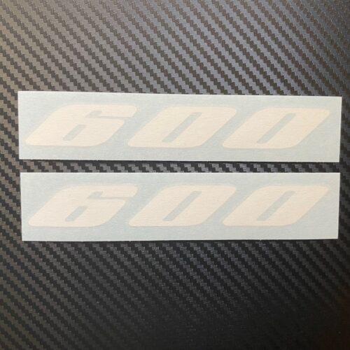 Suzuki GSXR 600 Stickers Vinyl Decals Black or White