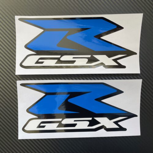Suzuki GSXR Stickers Blue