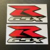 Suzuki GSXR Stickers Grey Text