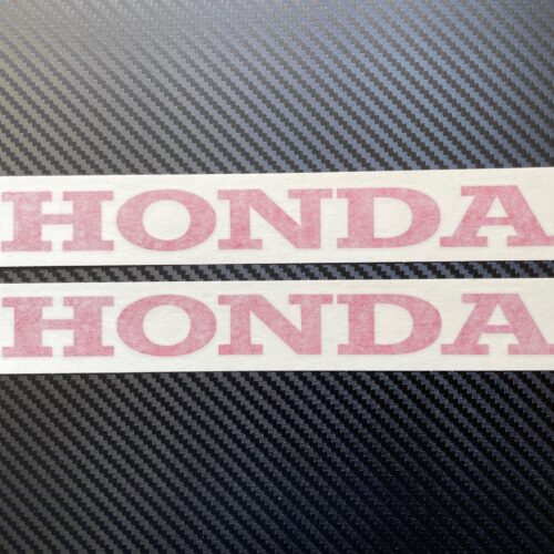 Honda Stickers red