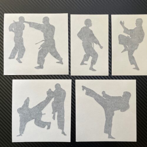 Martial Arts Wall Art Vinyl Stickers