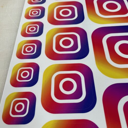 Instagram Social Media Stickers