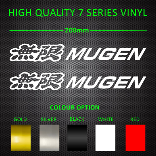 Mugen stickers