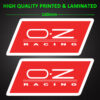 O.Z Racing Stickers