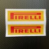 close up image of Pirelli Stickers