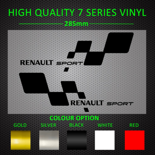 Renault Sport Flag Sticker