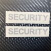 Security Hard Hat Vinyl Stickers