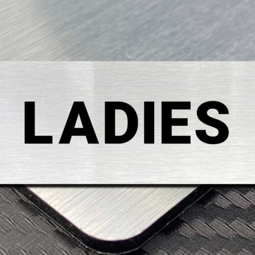 Ladies sign