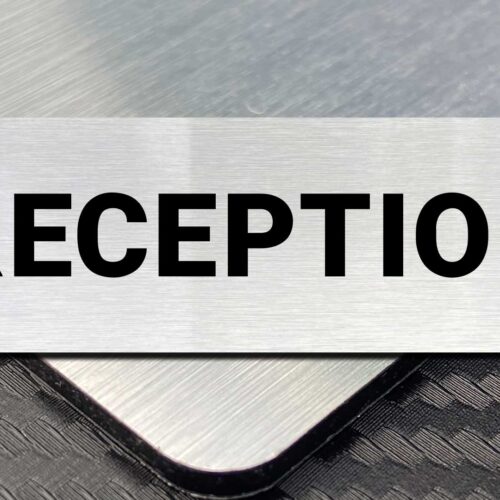 Reception Sign