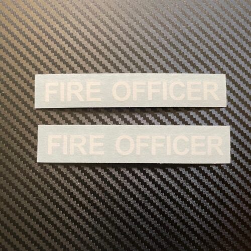 Fire Officer White