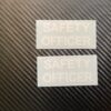 Safety Officer Stickers