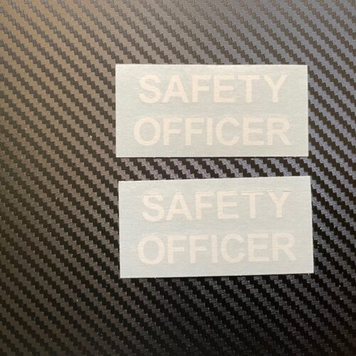 Safety Officer Stickers