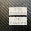 Site Manager Stickers