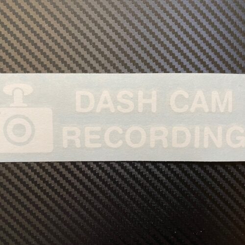 Dash Cam Stickers