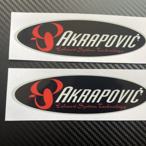 Akropovic Oval Sticker Image