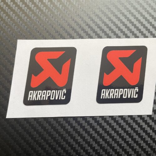 Akropovic Logo Sticker Image