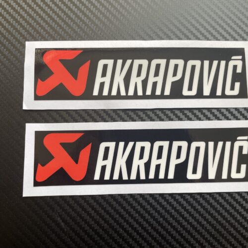 Akropovic Stickers White Text Image