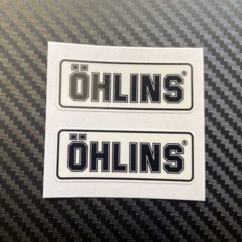 Ohlins Black Text on White Background Image